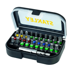 Stanley 31 Pcs Colour Coded Bit Set, STA60490