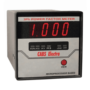 Cabs Electra 96 x 96 mm Microprocessor Based Single Phase Wattmeter, CE-0102W