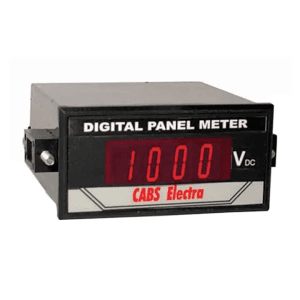 Cabs Electra 3-1/2 Digits / 96 x 96 mm Panel Flush Mounting AC Voltmeter (Single Phase), CE-0102V 96