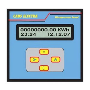Cabs Electra Single Phase kWh Meter (Two Wire Loads), CE-0102EML
