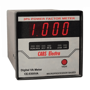 Cabs Electra Three Phase VAR Meter (Four Wire Three Element), CE-0304VAR
