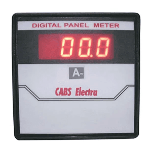 Cabs Electra 4-1/2 Digits Panel Flush Mounting AC Ammeter (For CT Operated -/5A or -/1A), CE-0102A