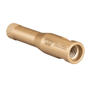 Makita 12 mm Dia x M10 mm Vacuum Brazed Diamond Core Bit, D-75100