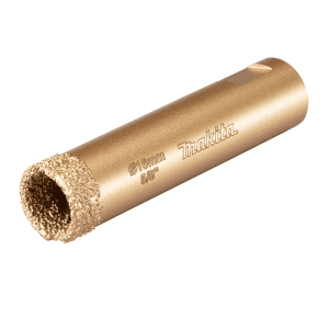 Makita 16 mm Dia x M10 mm Vacuum Brazed Diamond Core Bit, D-75122
