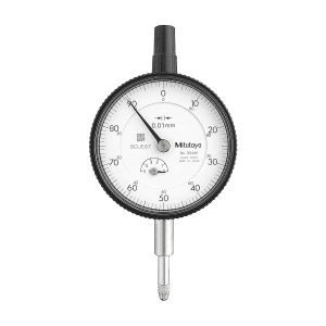 Mitutoyo 0 - 5 mm Standard Type Dial Indicator with Lug Back, 2044A