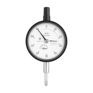 Mitutoyo 0 - 5 mm Standard Type Dial Indicator with Lug Back, 2044A-09