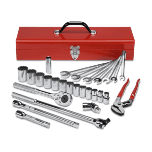 Proto 27 Pcs 1/2 inch Sq. Drive 12PT Tool Set, J54128A