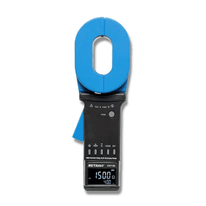 Metravi 4 Digits / 0.01Ohm - 1500Ohm Resistance Range Clamp On Ground Resistance Tester With Long Elliptical Jaw, CET-09