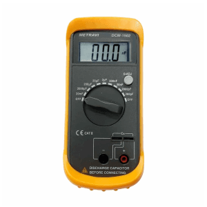 Metravi 3-1/2 Digits / 20mF Digital Capacitance Tester, DCM-1502