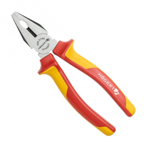 Hogert 8 inch / 200 mm Insulated Combination Pliers (VDE), HT1P907