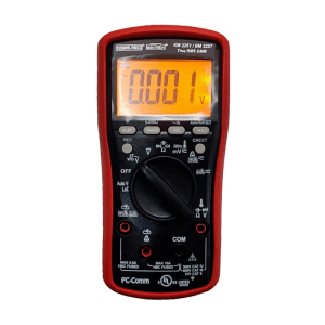 Kusam-Meco 3-5/6 Digits / 6000 Counts TRMS Digital Multimeter With VFD & EF-Detection, KM 2257