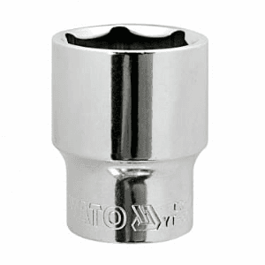 Yato 5/16" Dia, (1/2 Inch Sq. Drive) 6PT Hexagonal Socket, YT-5079