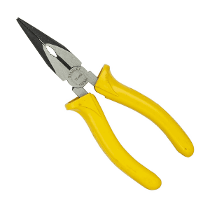 Stanley 6 inch / 150 mm Sturdy Steel Long Nose Plier (Single Colour Sleeve), 70-462
