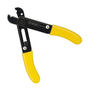 Stanley 5-1/4 inch / 130 mm Wire Stripper (Black and Yellow), 84-214-22