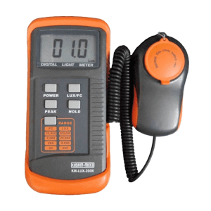 Kusam-Meco 0 - 200000 Digital Lux Meter With 4 Ranges, KM-LUX-200K