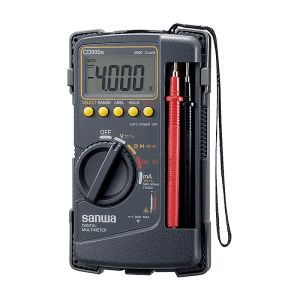 Sanwa 4000 Count Digital Multimeter with Tough Body Cover, CD800A