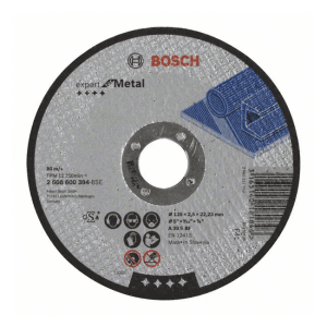 Bosch 125 x 2.5 x 22. 23 mm Cutting Wheel Expert for Metal (Pack of 25 Pcs), 2 608 600 394