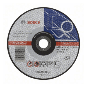 Bosch 180 x 3 x 22.23 mm Cutting Wheel Expert for Metal (Pack of 25 Pcs), 2 608 600 321