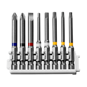 Bosch 8 Pcs Pick & Click Extra Hard Mix Screwdriver Bit Set, 2 608 522 417
