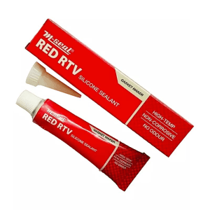 M-Seal 10 Gms Red RTV Silicone Sealant (Pack of 20 Pcs)