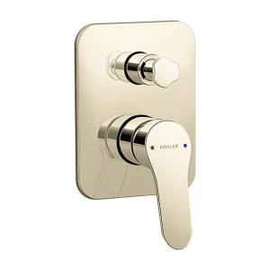 Kohler Accliv AT230 Aqua Turbo Bath & Shower Valve Trim In French Gold Finish, K-33118IN-4FP-AF