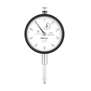 Mitutoyo 0 - 20 mm Long Stroke Dial Indicator with Lug Back, 2050A