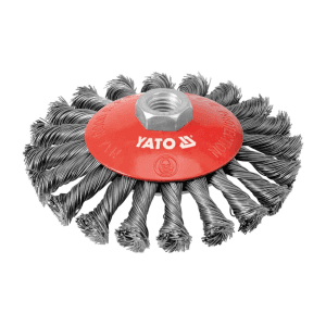 Yato 125 mm Dia. Circular Brush  (Twist Inox Wire), YT-4764