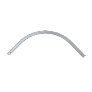 Karam Curved Aluminium Rail - Inner Wall Mounted, PN 5000(09B)