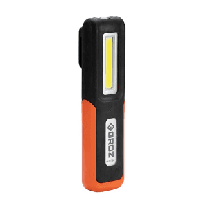 Groz 160 Lumens Hands Free Multi-functional Worklight with 360° Rotating Hook, LED/390