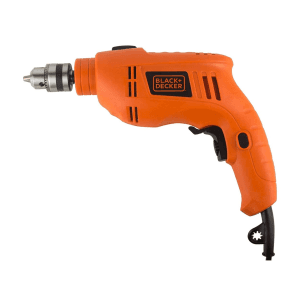 Black+Decker 550W 10mm Variable Speed Reversible Hammer Drill, TB555-B1
