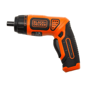 Black+Decker 3.6V Li-Ion Cordless Screw Driver Kit with LED Guiding Light (Pack of 10 Bits), BDCS36F-IN