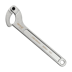 Yato 50 - 80 mm Flexible Hook Claw Wrench, YT-01672