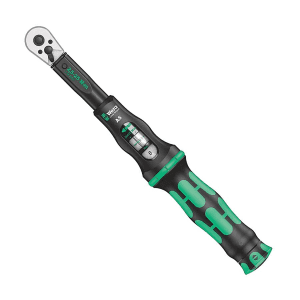 Wera 2.5 - 25 nm (1/4 Inch Sq. Drive) Torque Adjustable 5 Wrench With Reversible Ratchet, 05075604001