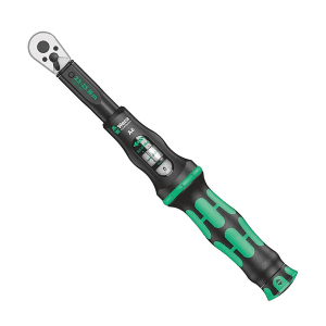 Wera 2.5 - 25 nm (1/4 Inch Sq. Drive) Torque Adjustable 6 Wrench With Reversible Ratchet, 05075605001