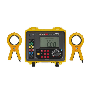Metravi 0 - 600A Earth Current Range Digital Double Clamp Earth Resistance Tester, PRO ERT-1635