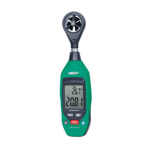 Insize 4 - 90 Km/h Measuring Range Digital Anemometer, 0110-1125
