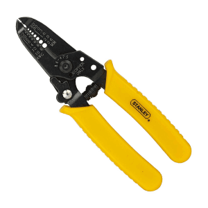 Stanley 6 inch / 150 mm Wire Stripper With Cutting Edge - AWG12-22, 84-475-22