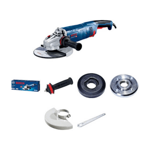 Bosch 180mm / 7 inch 2400W Professional Heavy Duty Large Angle Grinder (Cyclon Tech), GWS 24-180 JZ