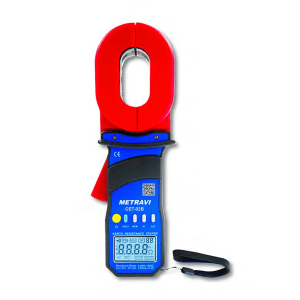 Metravi 4 Digits / 0.01Ohm - 1500Ohm Clamp-On Earth & Ground Resistance Tester With Bluetooth, CET-02B