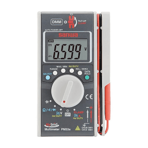 Sanwa 6600 Count Pocket Size Hybrid Digital Multimeter + Clamp Meter, PM33A