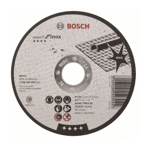 Bosch 125 x 2 x 22.23 mm Cutting Wheel Expert for Inox (Pack of 25 Pcs), 2 608 600 094