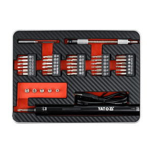 Yato 3.6V / 750 mAh Li-ion Precision Screwdriver (Cordless), YT-27930