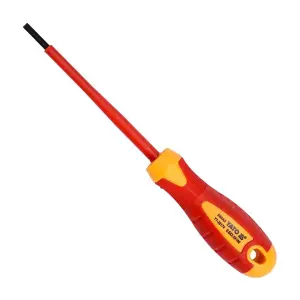 Yato 100 mm (Blade Length) x 3.5 mm (Blade Dia) Insulated Slotted Screwdriver, YT-28174
