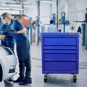 Stanley 5 Drawer Eco Roller Cabinet (Blue Color), STST74421-8