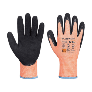 Portwest Vis-Tex Winter HR Cut Glove Nitrile (Large), A646O8RL