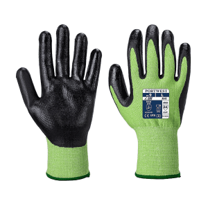 Portwest Green Cut - Nitrile Foam (Medium), A645E8RM