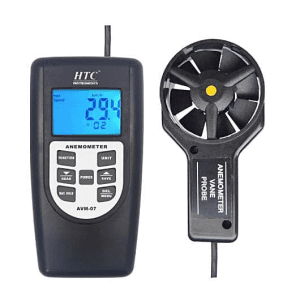 HTC 0.40 - 45.0m/s / 4 Digit Anemometer, AVM-07