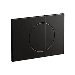 Kohler Note Mechanical Faceplate In Glossy Black Finish, K-75891IN-M-7