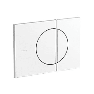 Kohler Note Mechanical Faceplate In Glossy White Finish, K-75891IN-M-0