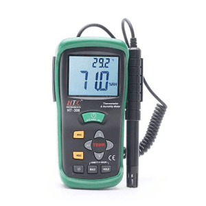 HTC 5 to 98 % RH / -20 to 199.9°C Temperature & Humidity Meter, HT-306